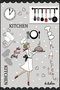 Conceptum Wookece256 Alfombra Multicolor 50 x 80 cm